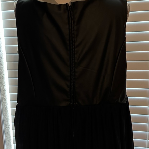 Torrid Black Faux Leather Dress Size 20 Sleeveless Baby Doll - Picture 7 of 10